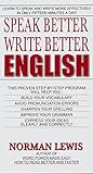 Speak Better Write Better
